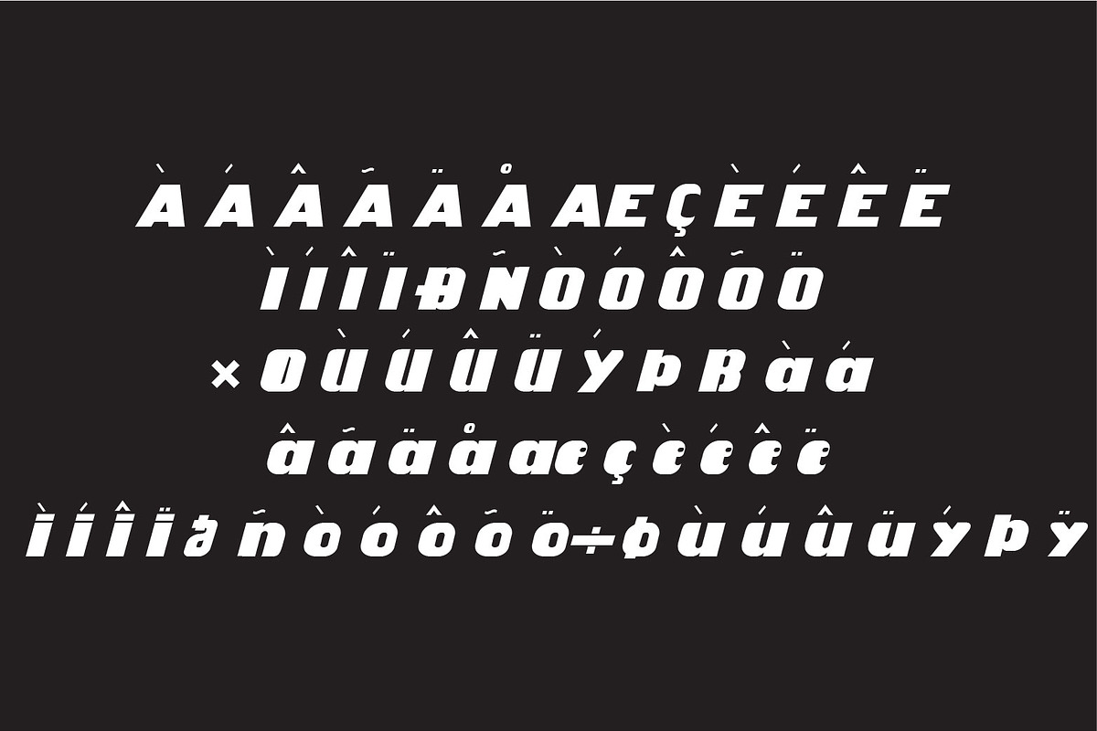Be Bold Ultra Bold titling font, a Sans Serif Font by WAP (Photo 6 of 6)