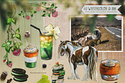 Irish Green Watercolor & Ink Set, a Food Illustration by Fluffy Unicorn (Thumbnail 8 of 10)