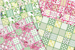 Floral Patchwork Patterns