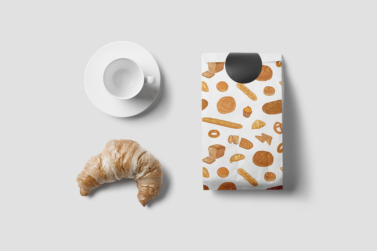 Bakery, hand drawn bundle, a Food Illustration by Good Studio (Photo 16 of 20)