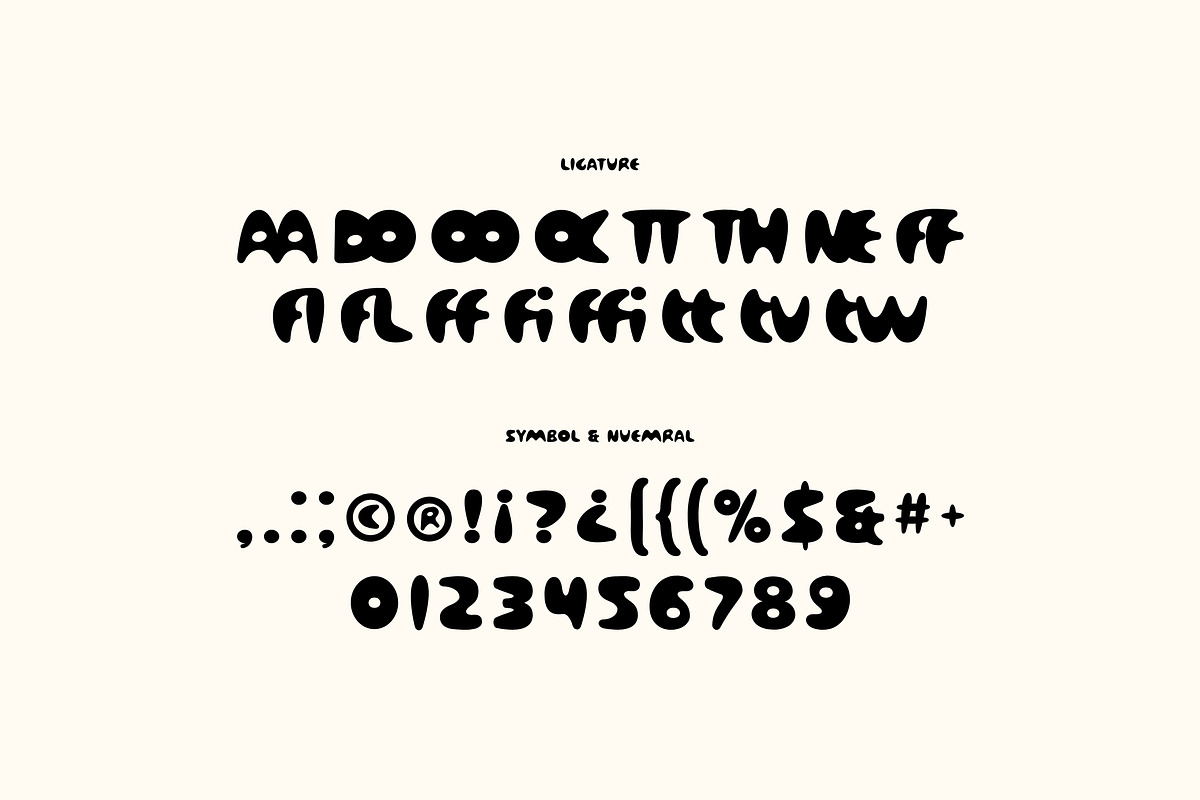 Bobbily Cute Bubble Font, a Handwritten Font by Imoodev (Photo 7 of 8)
