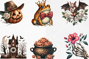 Brown Halloween Clipart, an Illustration by Designking (Thumbnail 3 of 4)