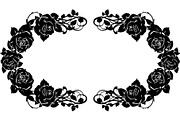 Floral HeartWreath Black Silhouet, a Person Illustration by Designer_Momina (Thumbnail 19 of 20)