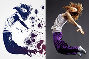 Vector Splash Photoshop Action, an Action Add-On by designvillage (Thumbnail 11 of 15)