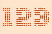 Display Dots Two Serif Font, a Font by GG Design (Thumbnail 4 of 6)