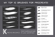 Procreate MEGA BUNDLE! (1K+ BRUSHES), a Brush Add-On by Extreme Brushes (Thumbnail 28 of 47)