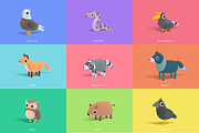 Quirky Series - Animals Mega Pack, an Animal 3D Model by Polydactyl (Thumbnail 11 of 13)