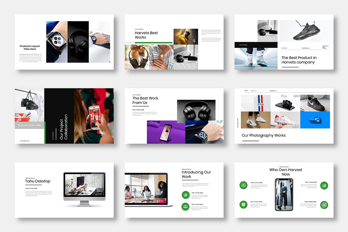 Harvest  – Business PowerPoint, a Presentation Template by Dens Creative Studio (Photo 4 of 6)