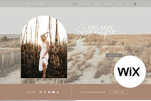 Wix Website Template - Girl Boss