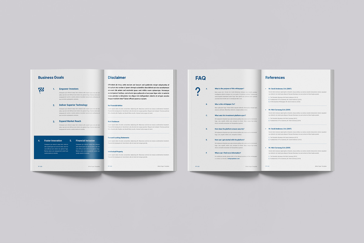 White Paper Bundle, a Brochure Template by Orcshape Studio (Photo 18 of 29)