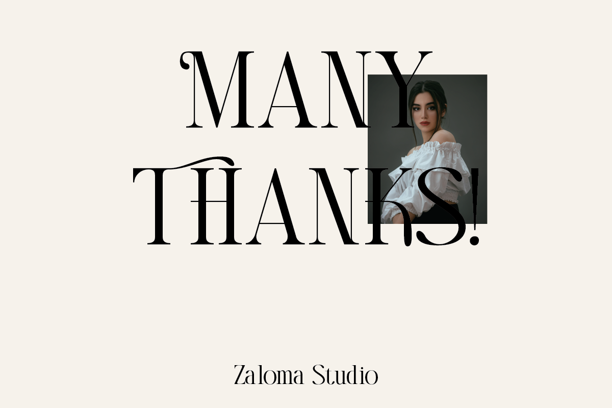 Zaloma, a Serif Font by Zaloma Studio (Photo 10 of 10)