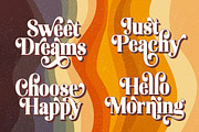 Geshina Typeface, a Serif Font by Seniors (Thumbnail 5 of 11)