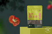 Spicy Beef Jerky Pouch Template CN, a Marketing Template by fisihsani (Thumbnail 1 of 7)