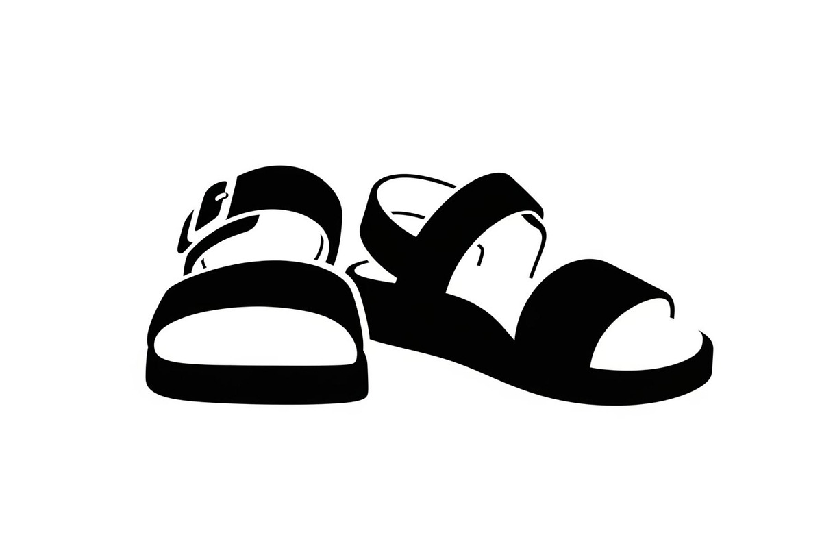 Beach Sandals Flip Flop Vector Bundl, an Illustration by jahid234 (Photo 10 of 49)