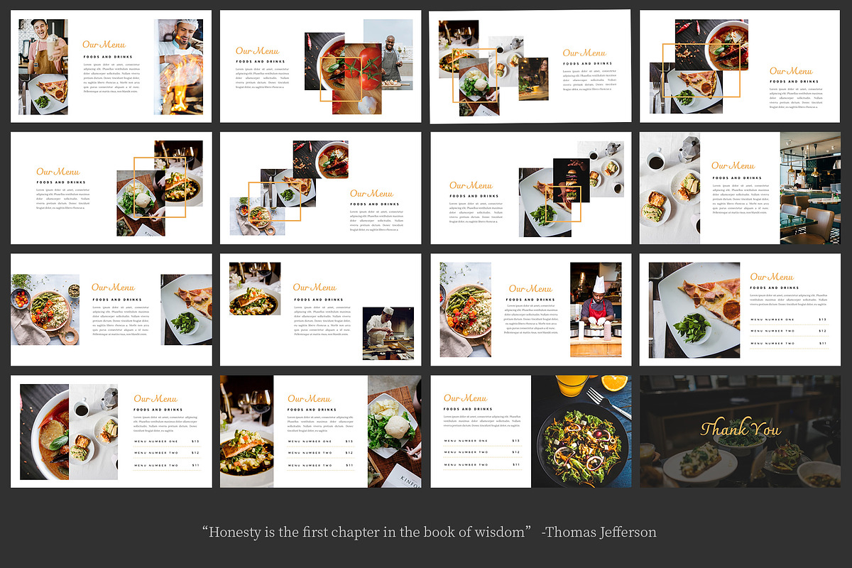 iFood - Food Keynote Template, a Presentation Template by desvibes (Photo 4 of 4)