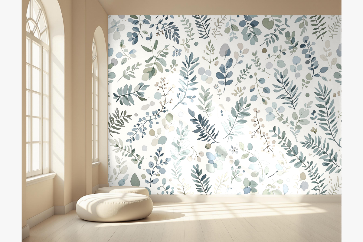 Wall paper Interior mockup, an Advertising Mockup by Rami's Mockups (Photo 3 of 3)