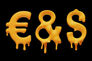 Melting Font, a Sans Serif Font by Handmadefont (Thumbnail 4 of 15)