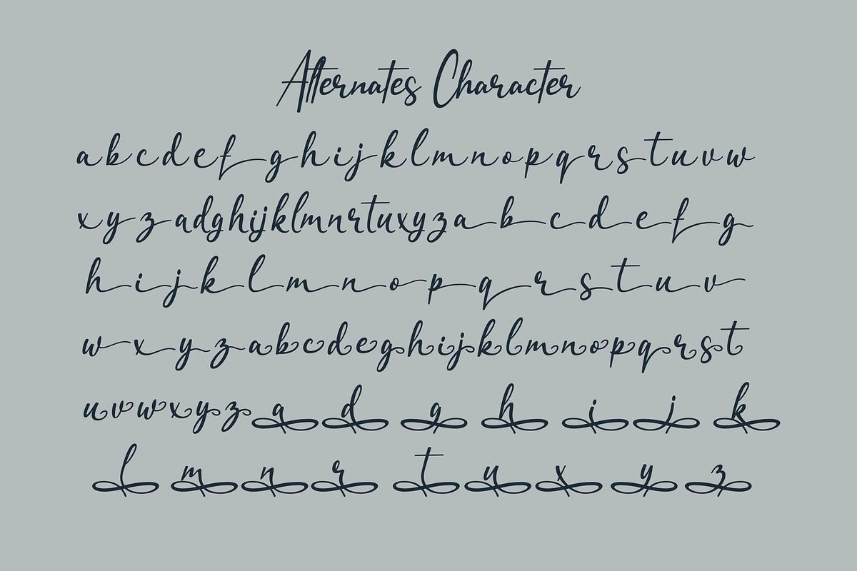 Hadimon, a Handwritten Font by ahweproject (Photo 2 of 13)