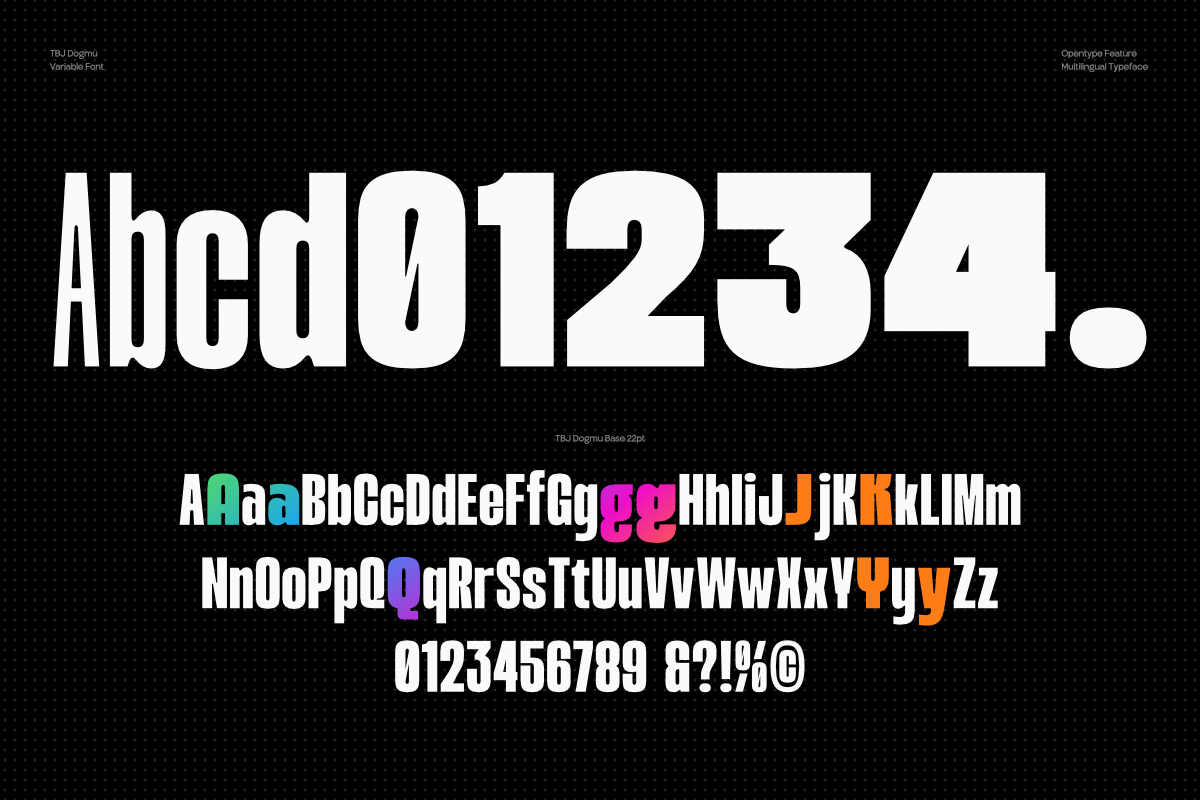 TBJ Dogmu Bold Power Sans Serif, a Sans Serif Font by Taboja Studio (Photo 2 of 16)