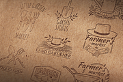 Garden/Farm icon and logo set, a Branding & Logo Template by Uniyok (Thumbnail 2 of 7)