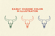 Wild West · Cowboy Illustrations, an Animal Illustration by BluWisp (Thumbnail 5 of 6)