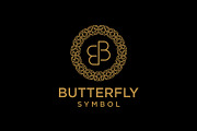 Letter B Butterfly Logo Design, a Branding & Logo Template by Buqancreative (Thumbnail 2 of 4)