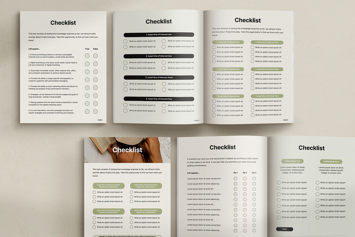 ADE / 2in1 Ebook & Workbook Kit, a Magazine Template by Wildnun Studio (Photo 29 of 46)
