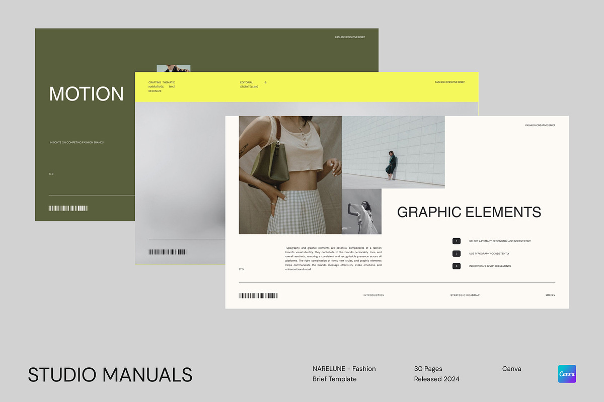 NARELUNE - Fashion Brief Template, a Social Media Template by Studio Manuals (Photo 6 of 8)