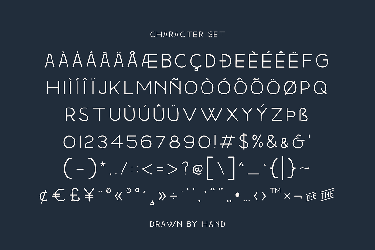 Mark Twill Font (+webfonts) preview 2