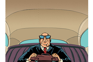 An important male businessman in, a Person Illustration by studiostoks