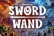 Sword and Wand, a Blackletter Font by BBtypeStudios (Thumbnail 1 of 10)