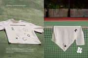 Shirt Tennis Mockup Set - Vol 1, a Shirt Mockup by DOBE Studio (Thumbnail 2 of 5)