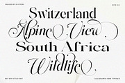 Megivia Calligraphyc Serif | 6 Fonts, a Serif Font by IM Studio (Thumbnail 4 of 12)