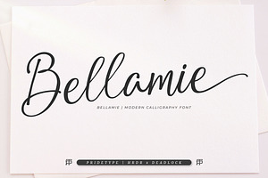 Bellamie - Modern Calligraphy Font