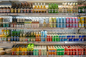 Soft drinks and alcoholic beverages, a Food & Drink Photo by BOOCYS