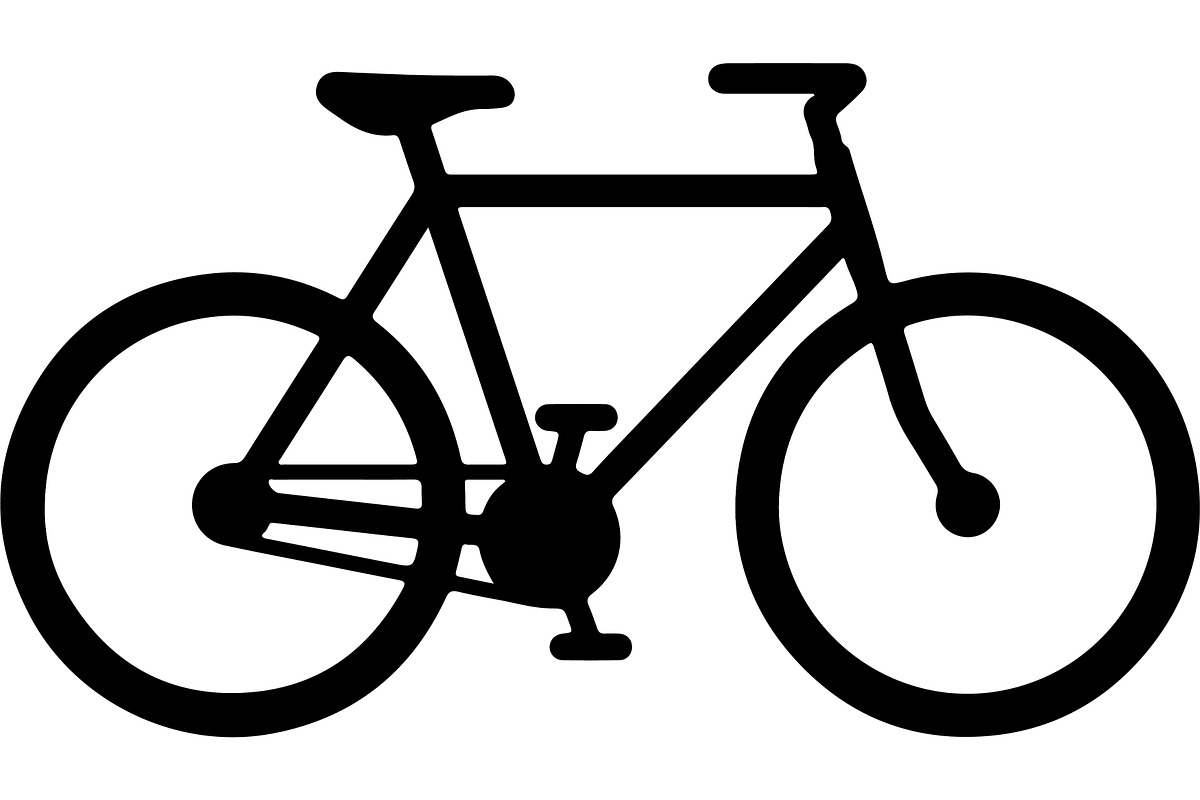 Bicycle Silhouette Vector Set, a Transportation Illustration by balal (Photo 13 of 13)
