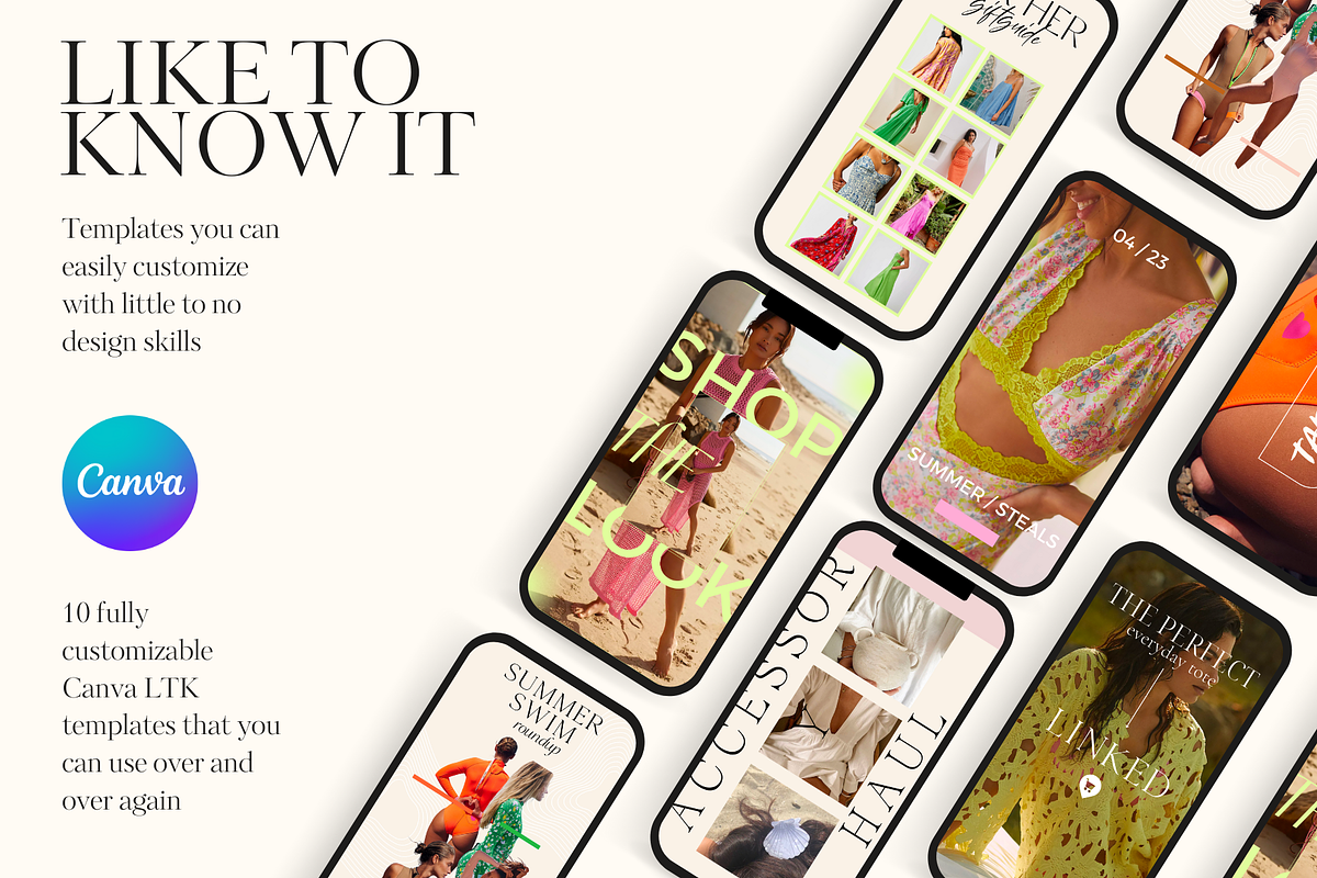 LTK Canva templates, a Templates & Theme by Oh, Paloma (Photo 2 of 5)