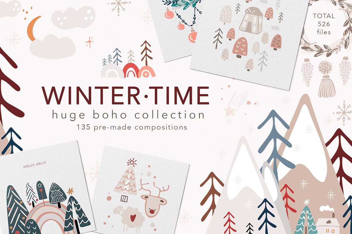 Winter time. Boho collection, an Object Graphic by Vera●Suleimanova (Photo 1 of 20)