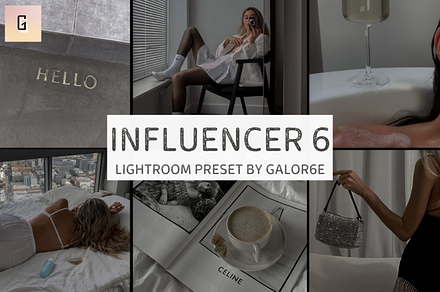 Lightroom Preset INFLUENCER GALOR6E