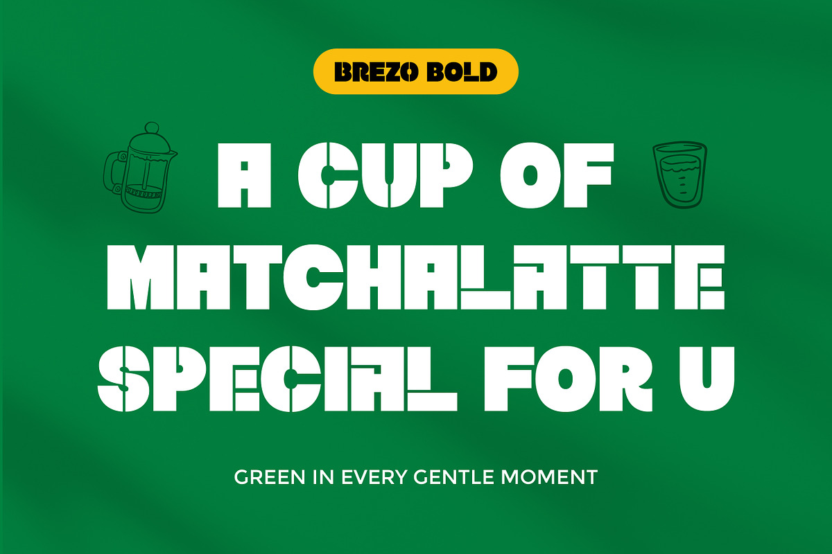 Brezo - Bold Sans Serif Font, a Sans Serif Font by Flawless And Co (Photo 3 of 10)