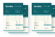 green invoice, a Flyer Template by WhymoreArt (Thumbnail 2 of 4)