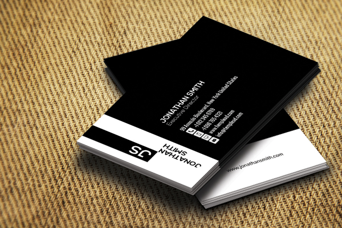 Corporate Business Card SE0287, a Card Template by annozio (Photo 2 of 3)