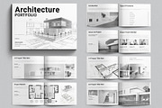 Architecture Portfolio Brochure, a Brochure Template by E-Type (Thumbnail 1 of 8)