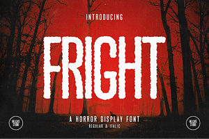 Fright Horror Display Font