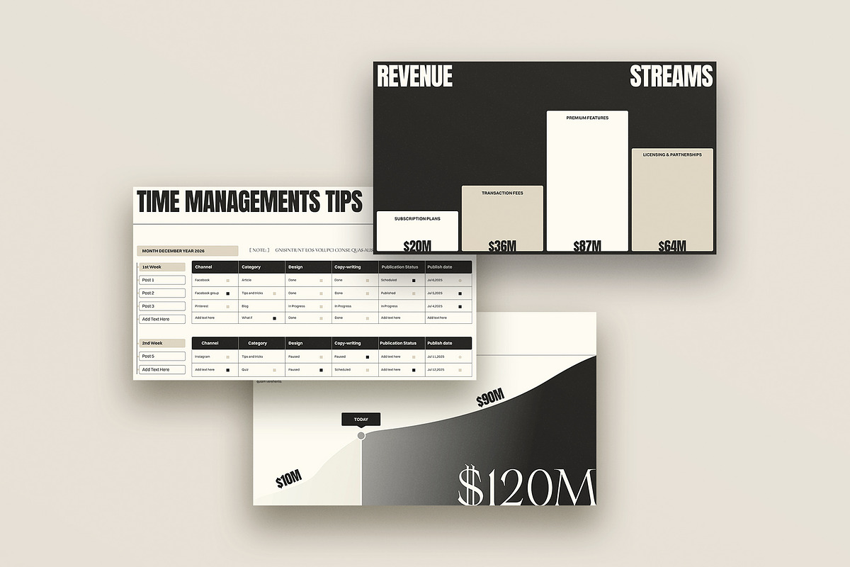 Pitch Deck Presentation Template, a Presentation Template by Studio Monova (Photo 14 of 15)