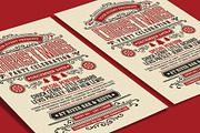 Chirstmas Party Vintage Art Deco Stl, a Flyer Template by Muhamad Iqbal hidayat (Thumbnail 3 of 4)