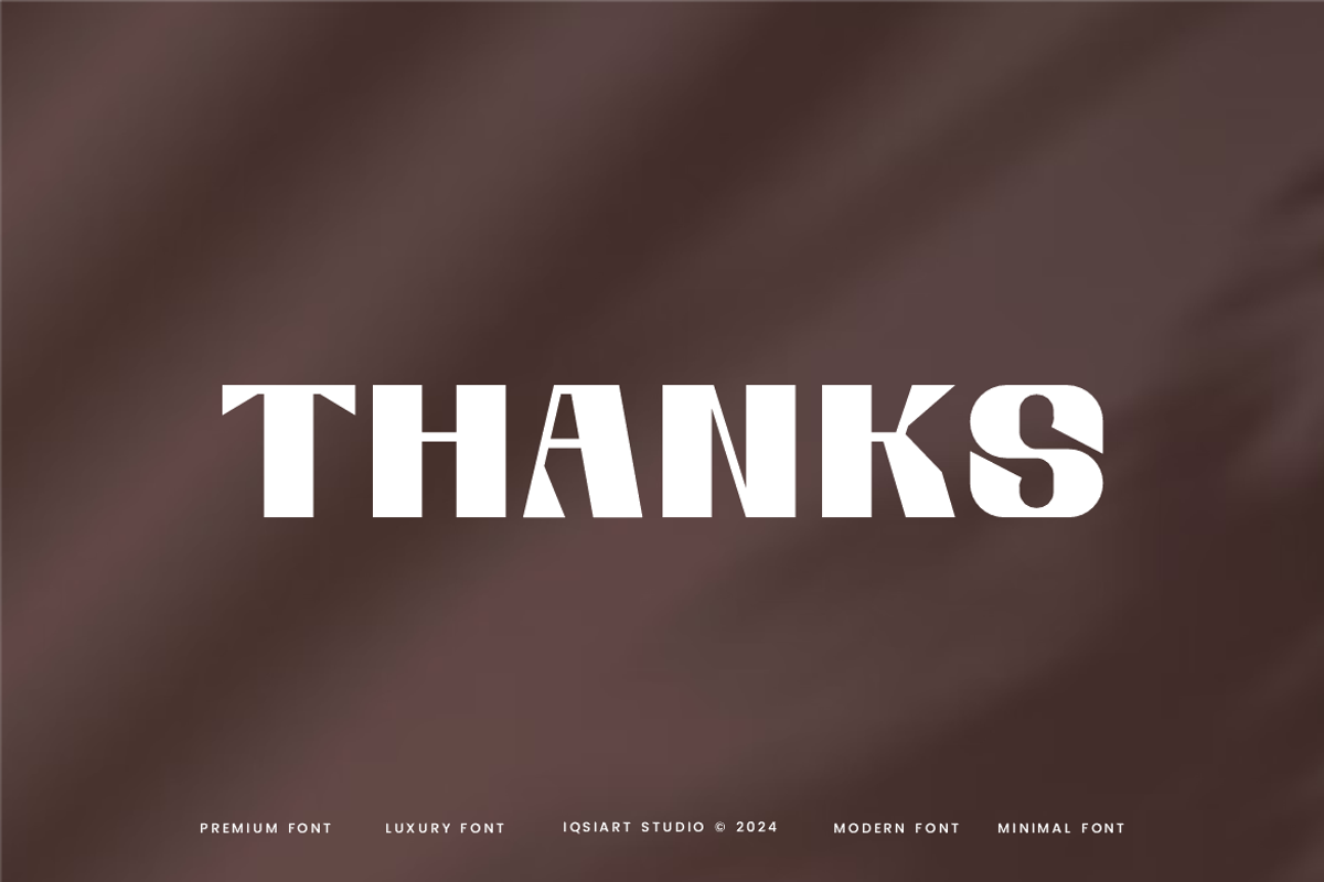 Cavocy - Luxury Bold, a Sans Serif Font by Iqsiart Studio (Photo 6 of 6)