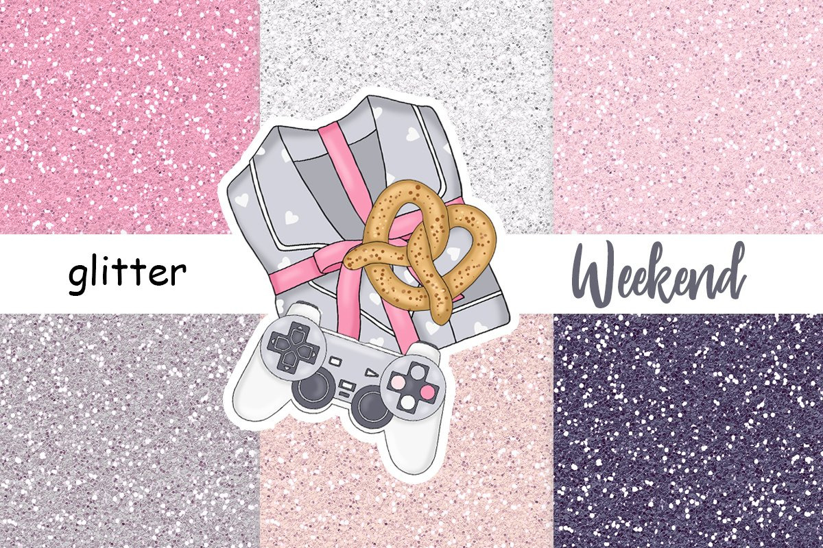 Weekend Glitter, a Texture Graphic by GlamArtZhanna (Photo 3 of 3)