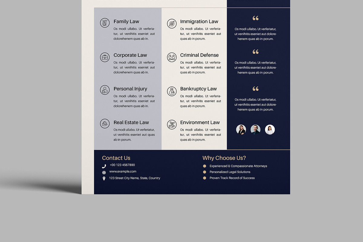 Legal Services Flyer, a Flyer Template by MightyDesign (Photo 5 of 8)