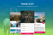 Travel - Material Design Templates, a Templates & Theme by UICreative (Thumbnail 2 of 5)